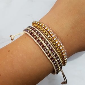 Boho Style 4 Bracelet Stack